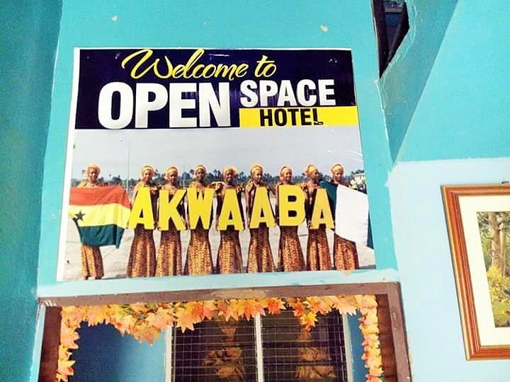 Open Space Hotel คูมาซี ภายนอก รูปภาพ